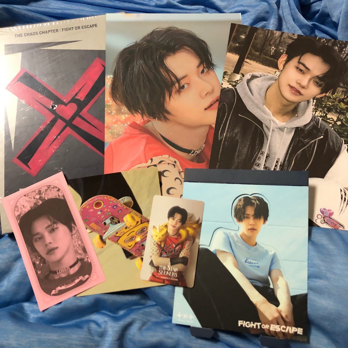 TXT FIGHT OR ESCAPE CD ヨンジュン ポストカード FREEZE トレカ