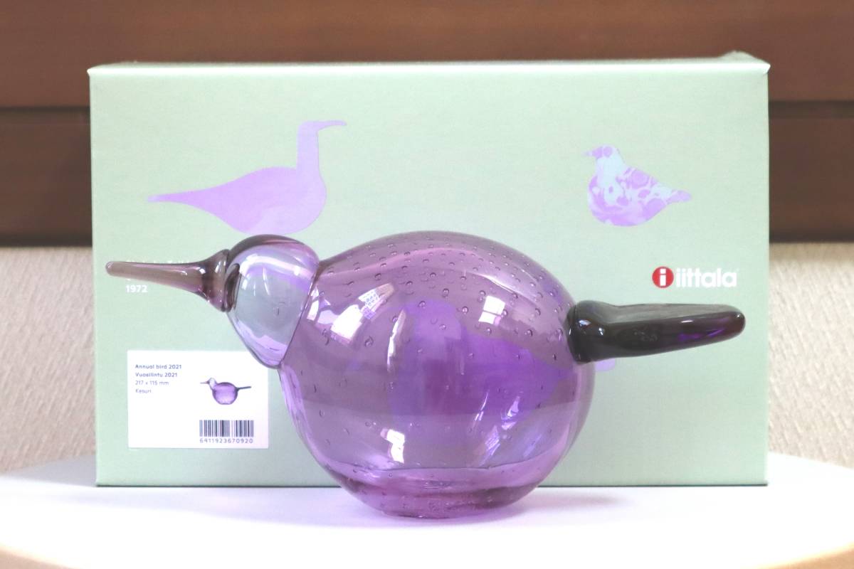 箱入未使用 Iittala Birdsイッタラ バード Annual birdアニュアル