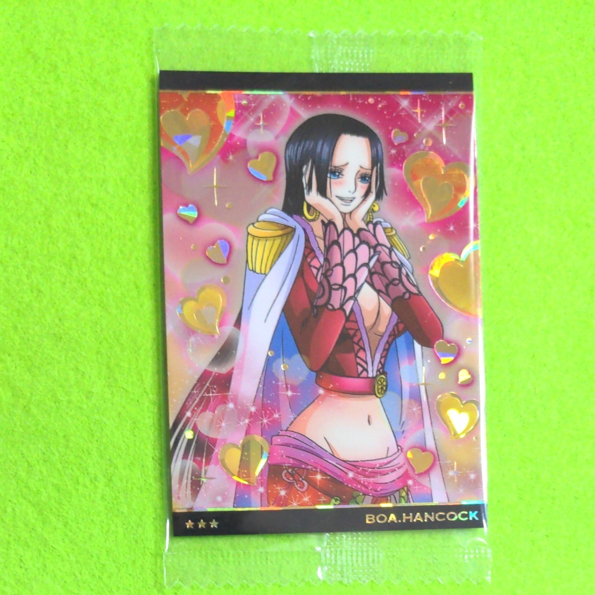 ワンピース ウエハース 受け継がれる意志 SR ボア・ハンコック No 7-09