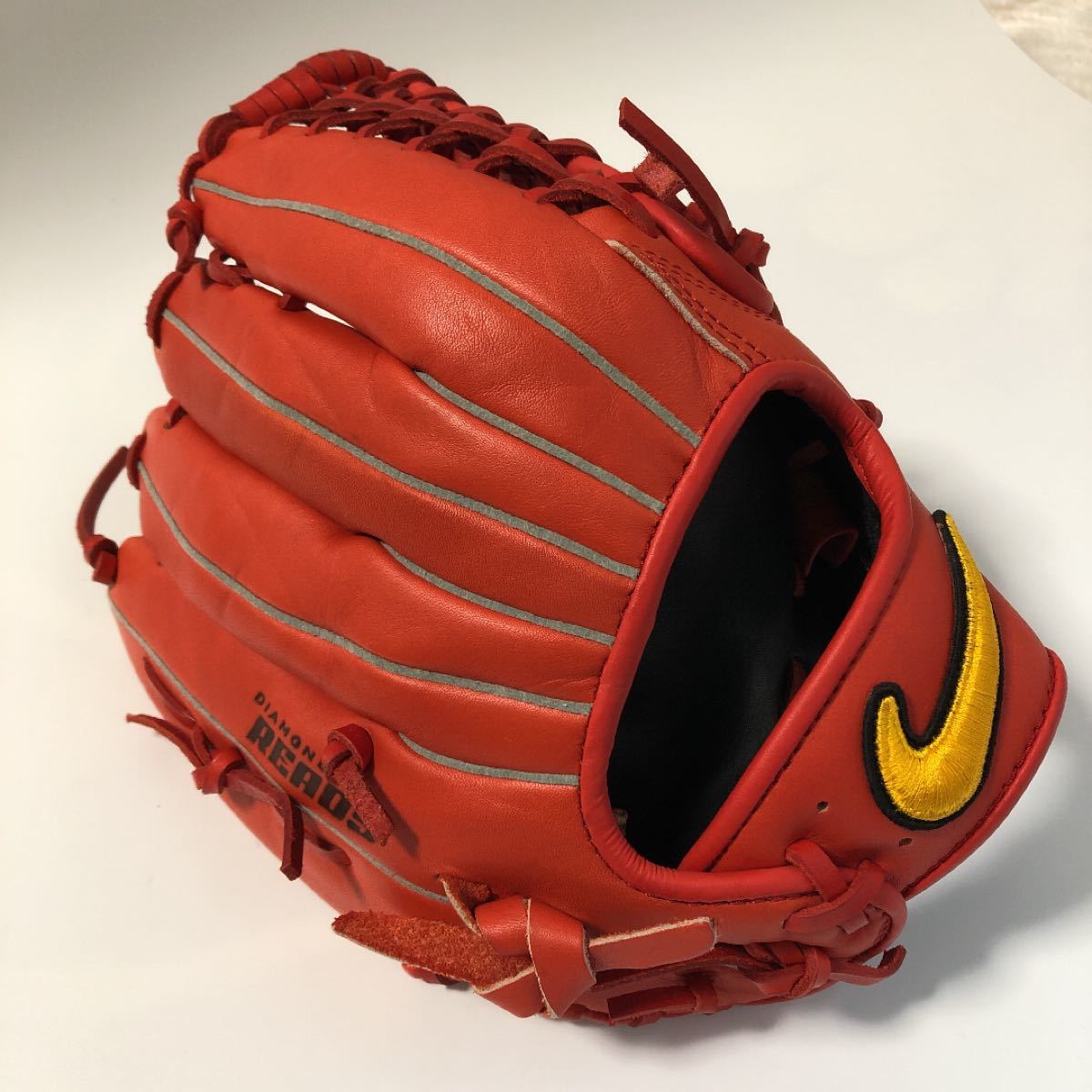 美品 ナイキ NIKE ダイヤモンド レディ クリッパー グローブ 軟式