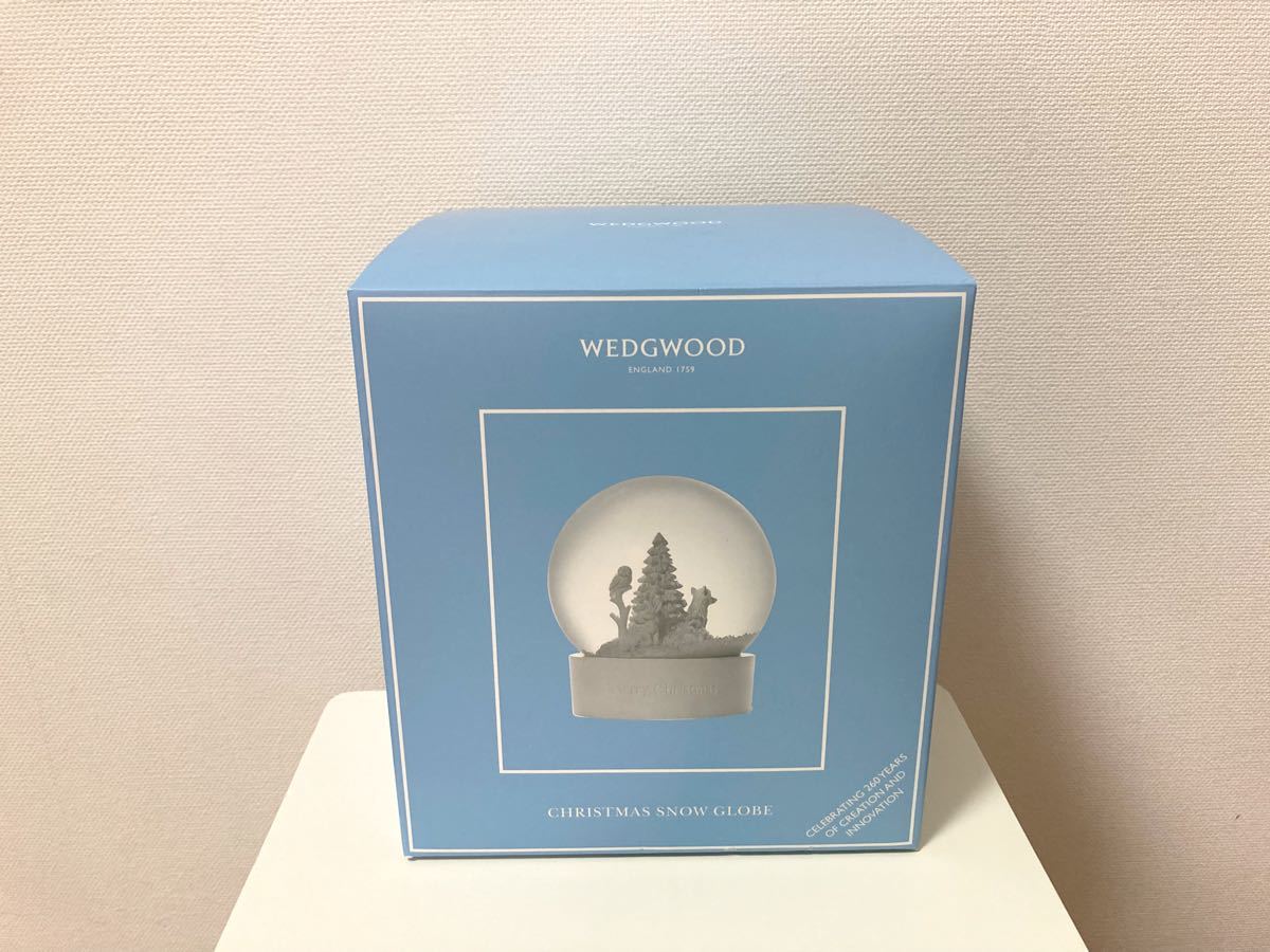 ウェッジウッド スノードーム/スノーグローブ 2019年版 完売品 10600円