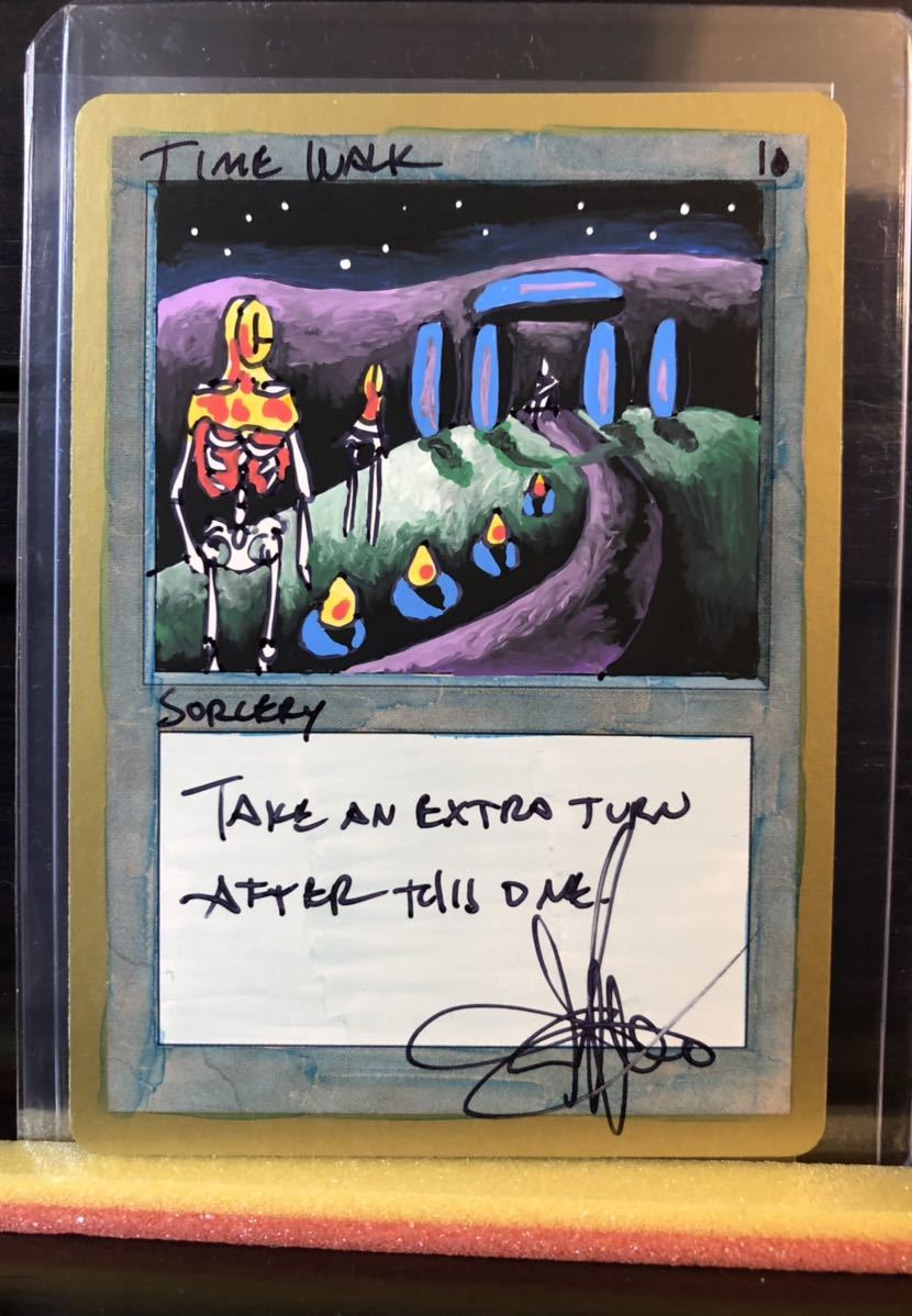 Yahoo!オークション - Time walk スケッチアート MTG