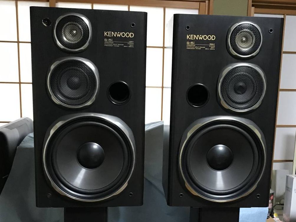 Yahoo!オークション - KENWOOD ケンウッド S-5i 3WAYスピーカーペアセ