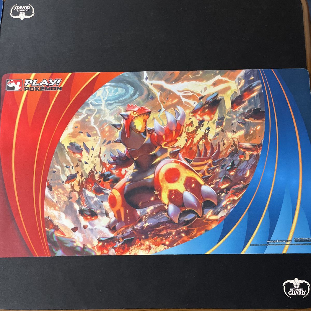 海外公式 グラードン プレイマット ポケモンカードゲーム｜Yahoo