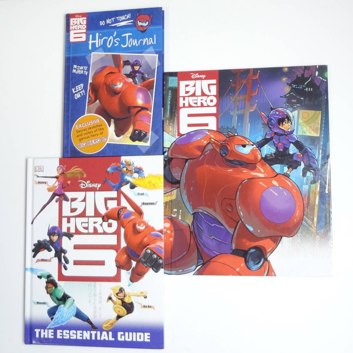 Yahoo!オークション - 【英語】3冊セット ベイマックス ヒロの日記 ガ