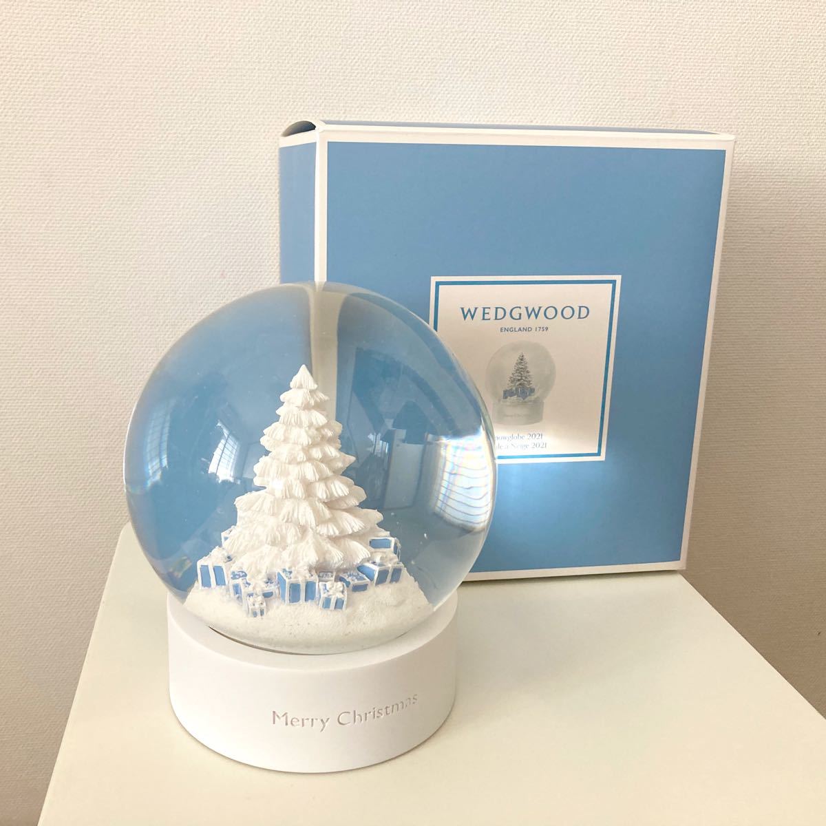 未使用 ウェッジウッド スノードーム/スノーグローブ 2021年版