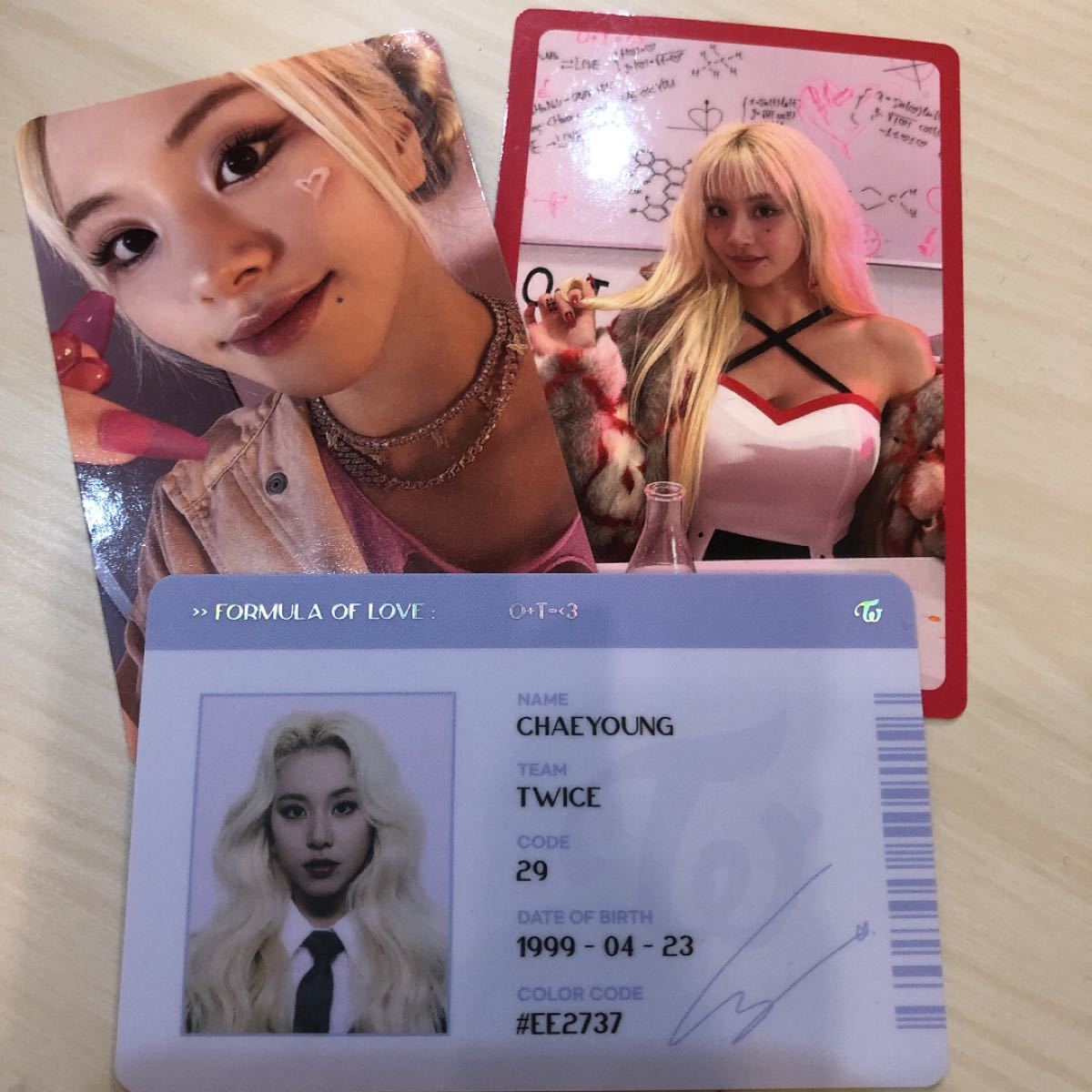 TWICE チェヨン scientist トレカ 中古品｜Yahoo!フリマ（旧PayPayフリマ）