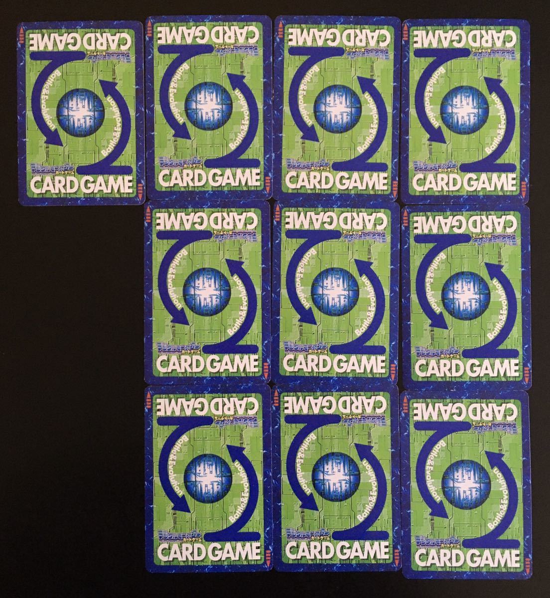 デジモンカード旧裏面 22枚セット プログラムカード ルールカード