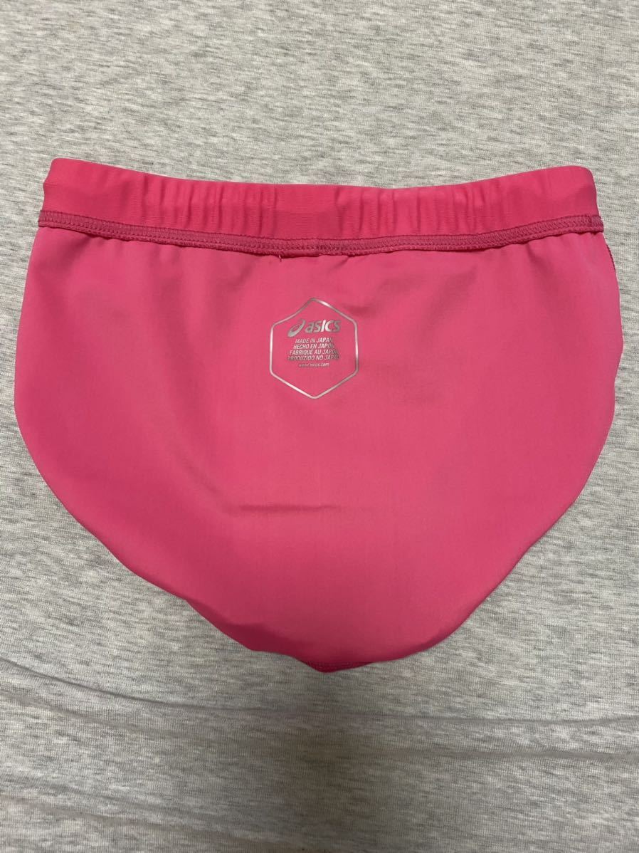アシックス asics 女子陸上 レーシングショーツ ブルマ Mサイズ オペラ