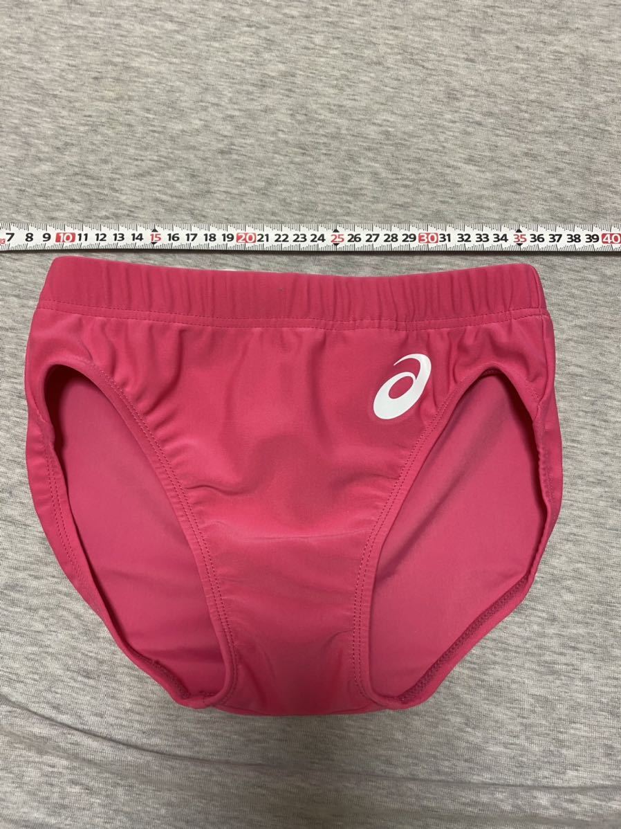 アシックス asics 女子陸上 レーシングショーツ ブルマ Mサイズ オペラ