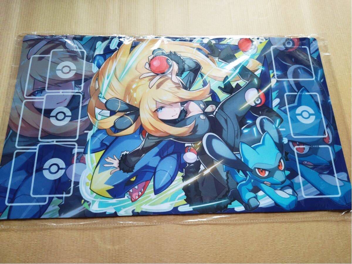 ポケモンカード シロナプレイマット 中国ポケセン限定 サプライ シロナ