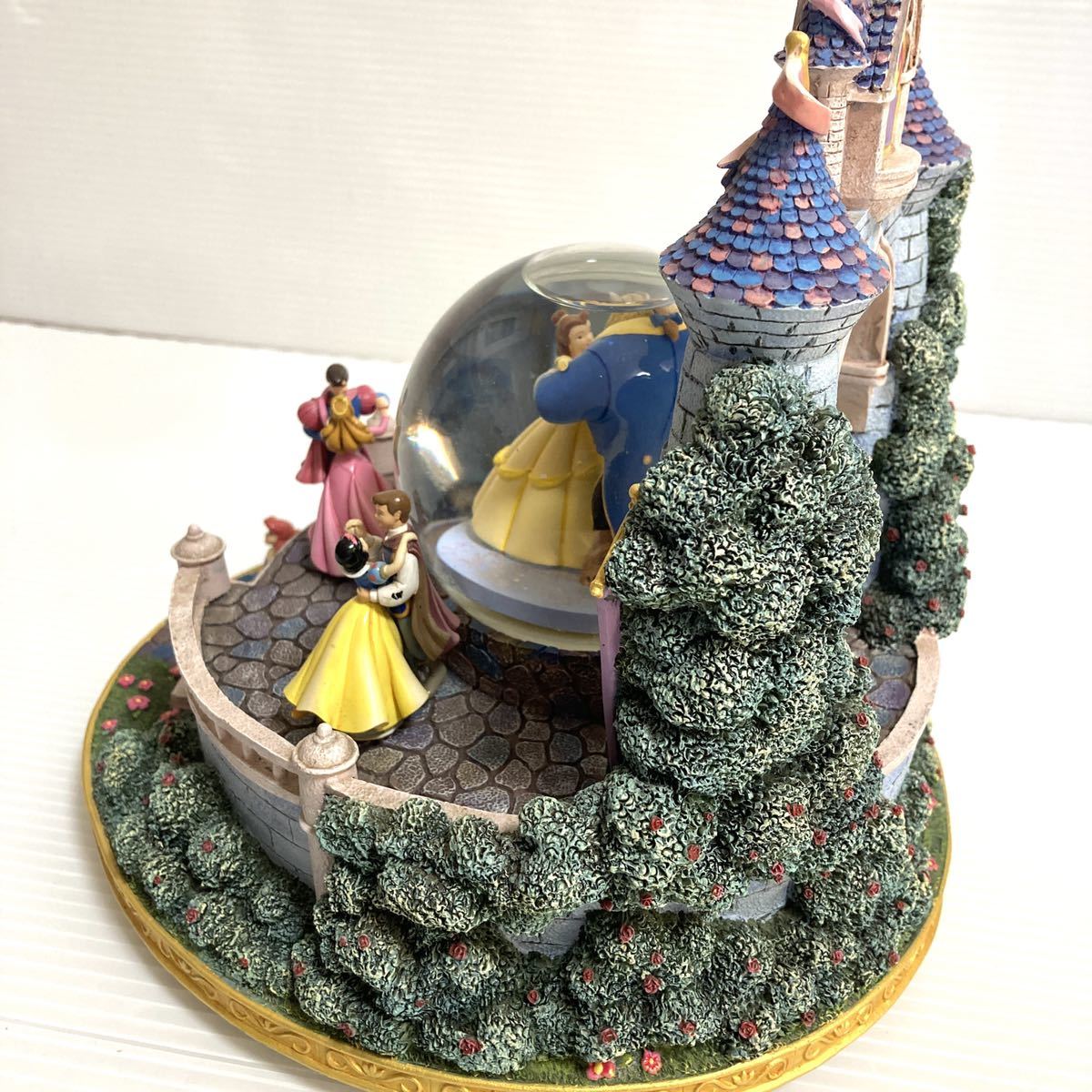 送料無料 ディズニー プリンセス オルゴール スノードーム スノー