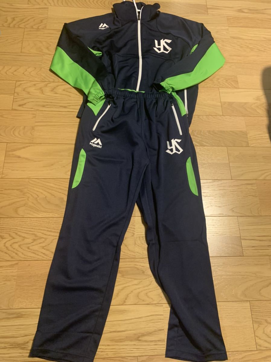 Yahoo!オークション - 東京ヤクルトスワローズ マジェスティック ジャ