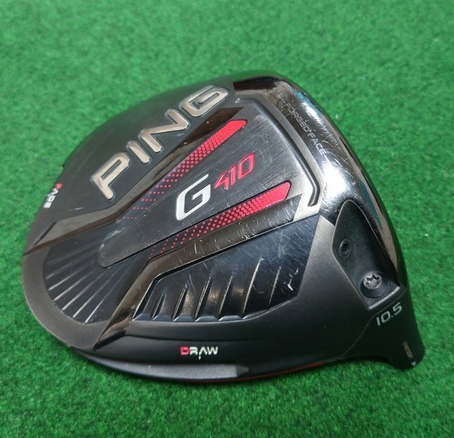 割れ有り PING G410 PLUS ドライバー ヘッドのみ テーラーメイド
