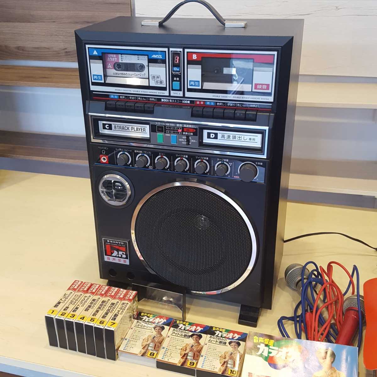 Yahoo!オークション - e 完動美品SANYO サンヨー 音声多重ホームカラオ