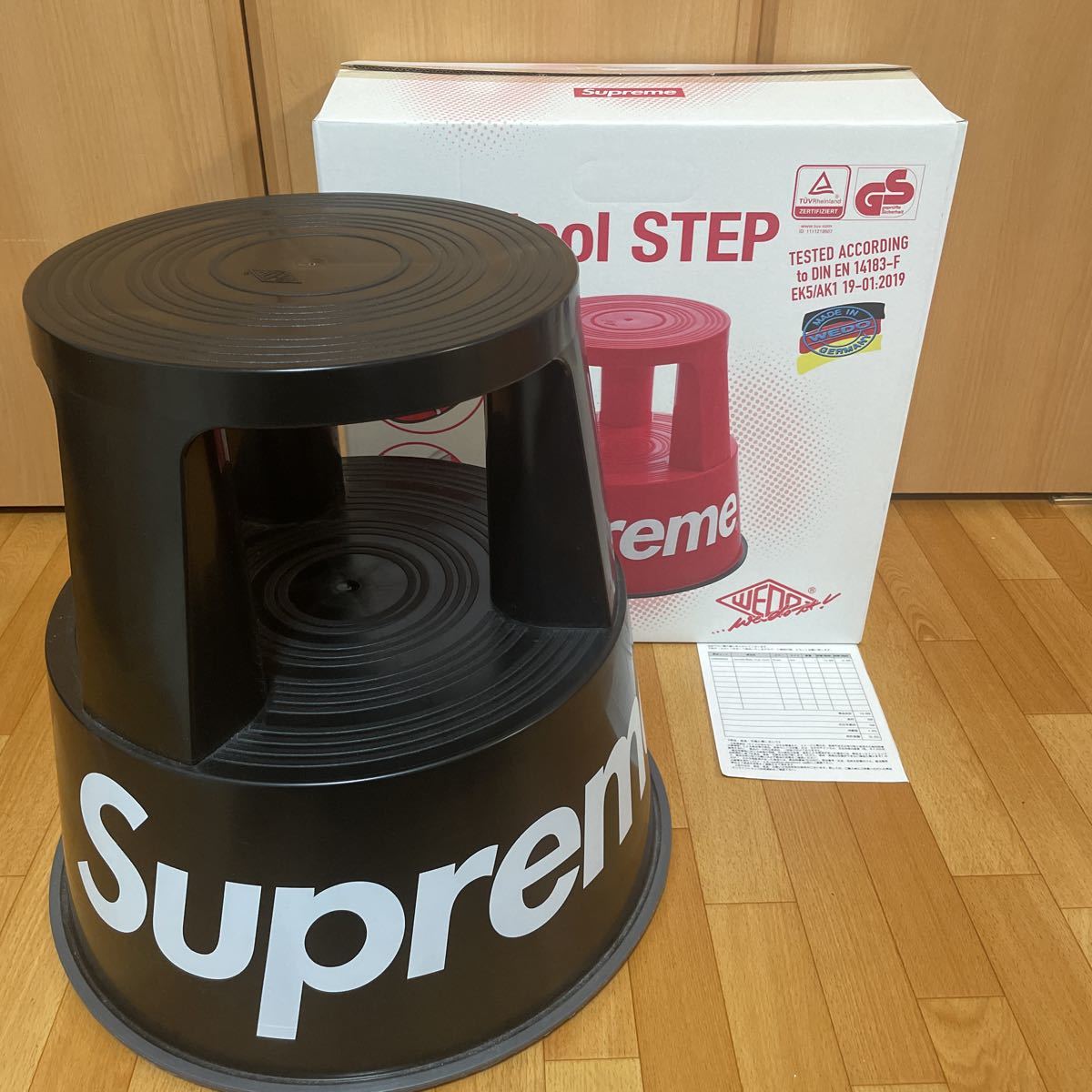Yahoo!オークション - Supreme Wedo Step Stool ブラック シュプリーム