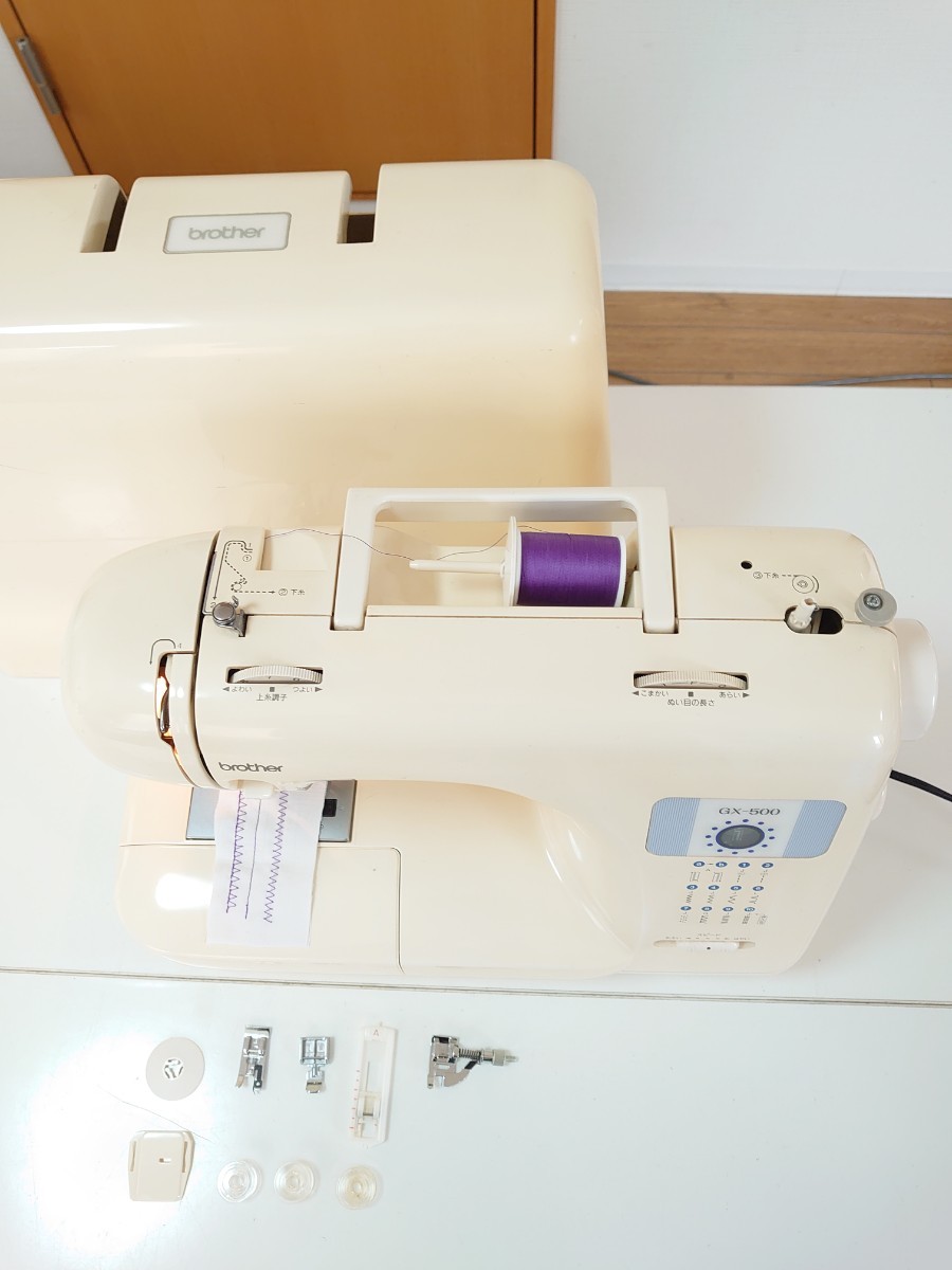 ブラザーミシンGX500 ZZ3-B544 ハードケース付き｜Yahoo!フリマ（旧