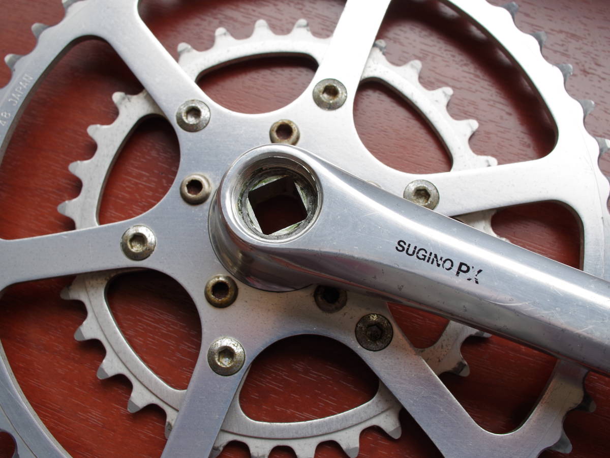 Yahoo!オークション - SUGINO PX スギノ クランクセット