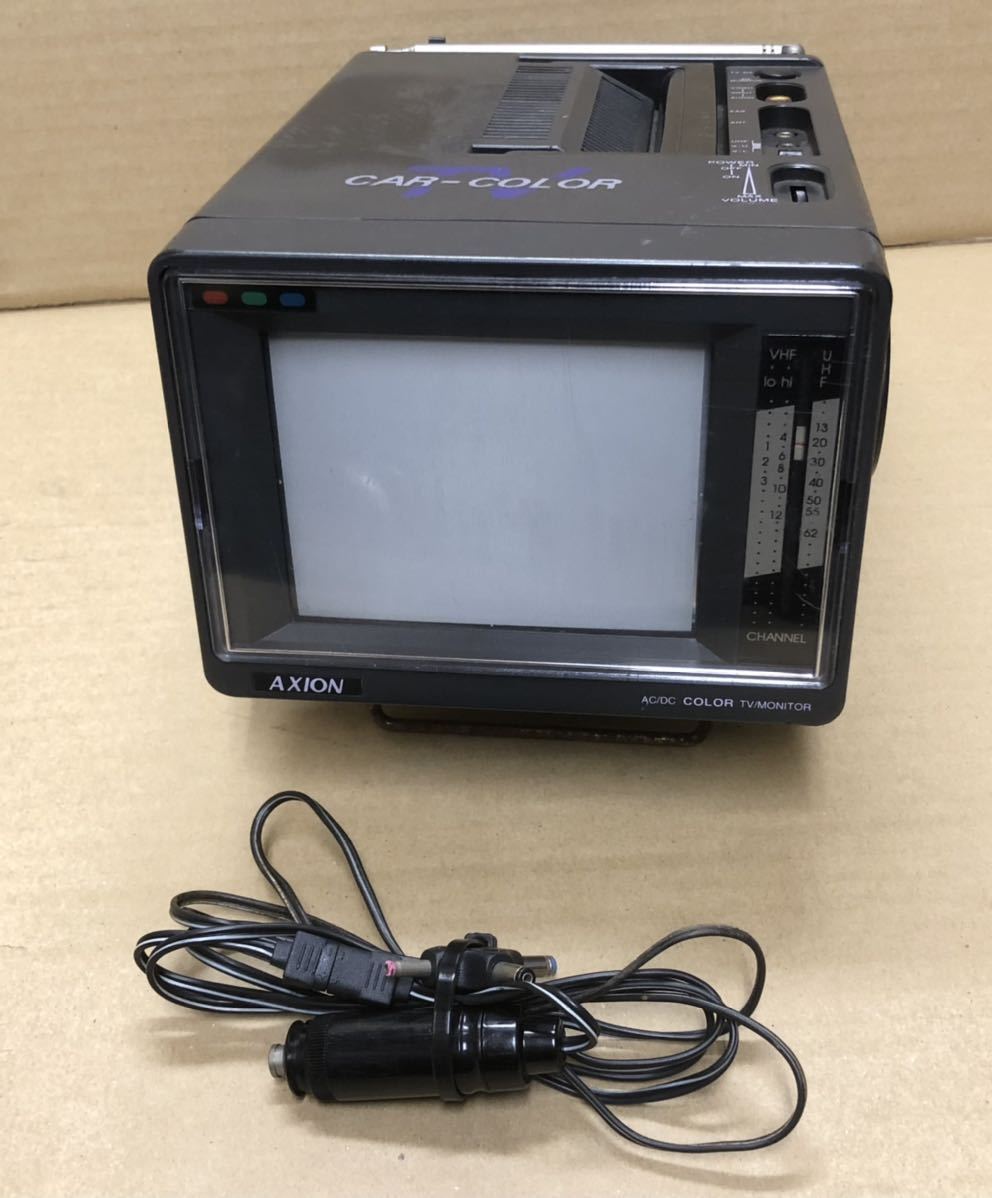 Yahoo!オークション - 旧車 当時物 街道レーサー ポータブル TV ブラウ