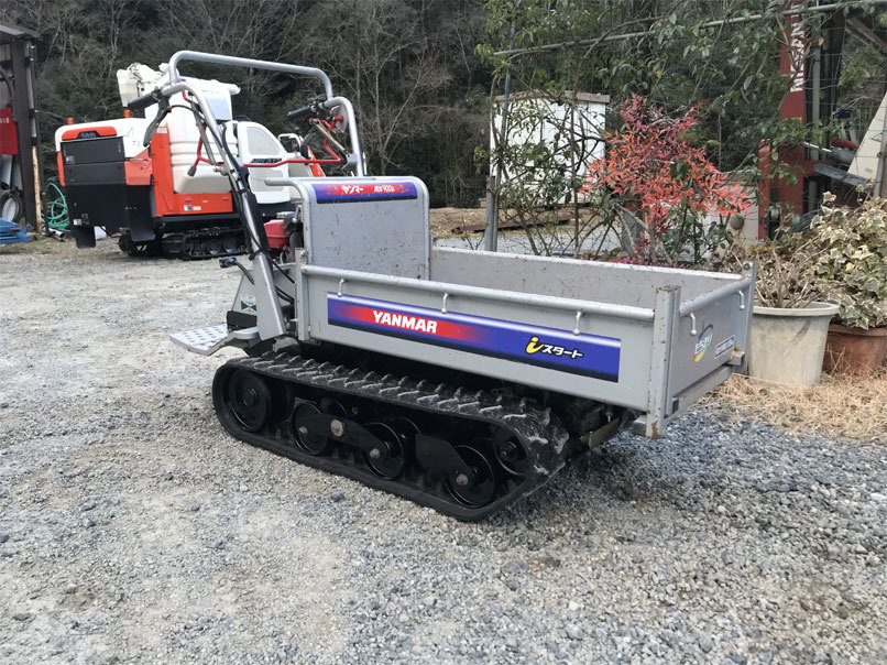 Yahoo!オークション - ヤンマー クローラー運搬車(立ち乗り) MCG900i