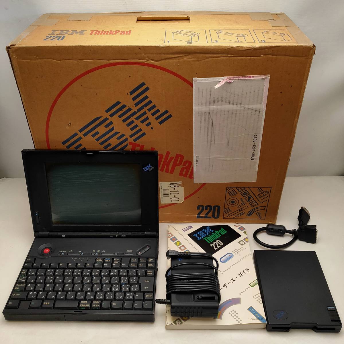 Yahoo!オークション - ジャンク品 IBM ThinkPad 220 2432-SJ8 ACアダプ