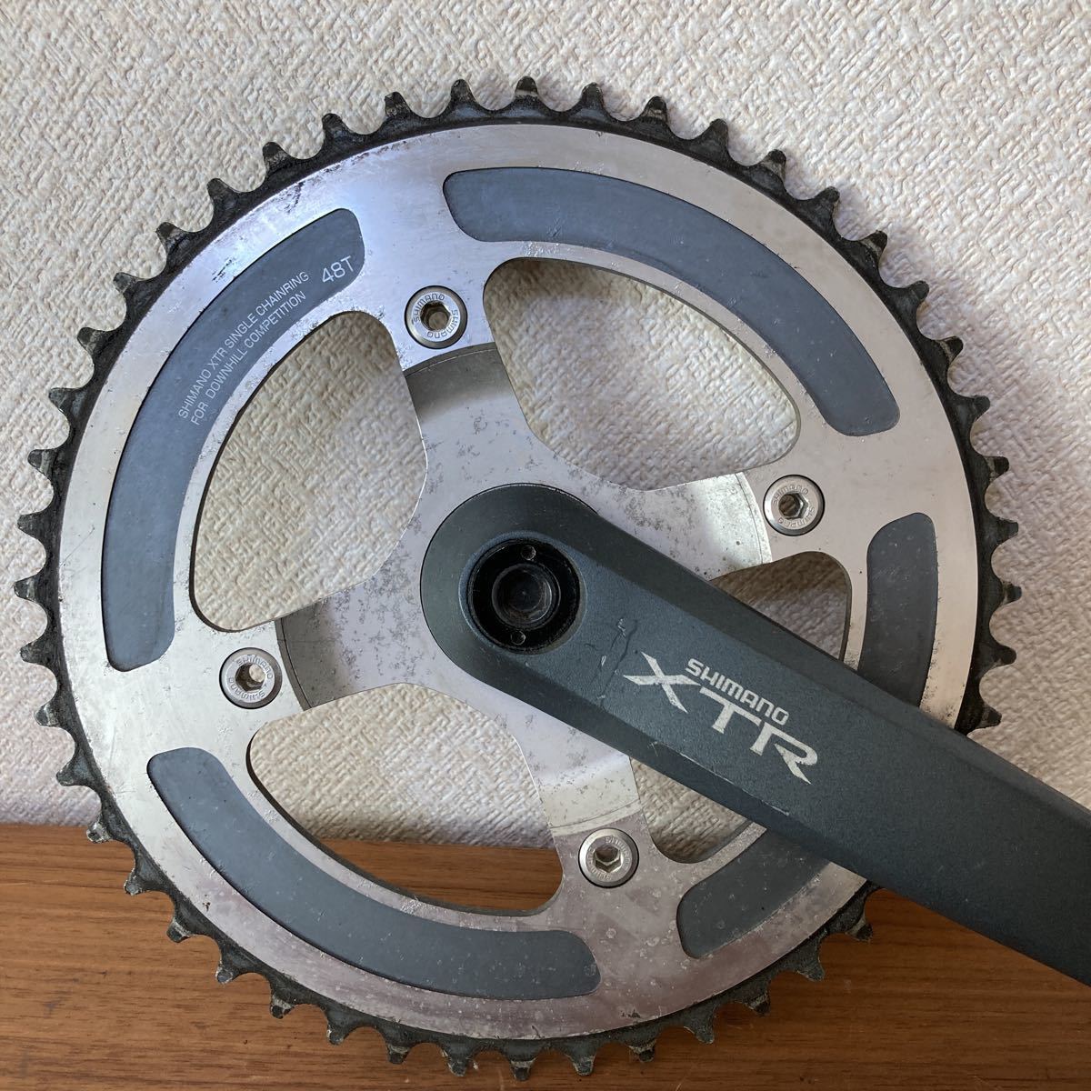 Yahoo!オークション - SHIMANO XTR クランク FC-M951 170 48T チェーン
