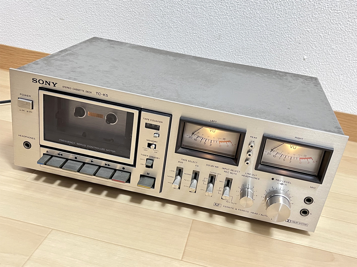 Yahoo!オークション - SONY TC-K5 カセットデッキ ソニー