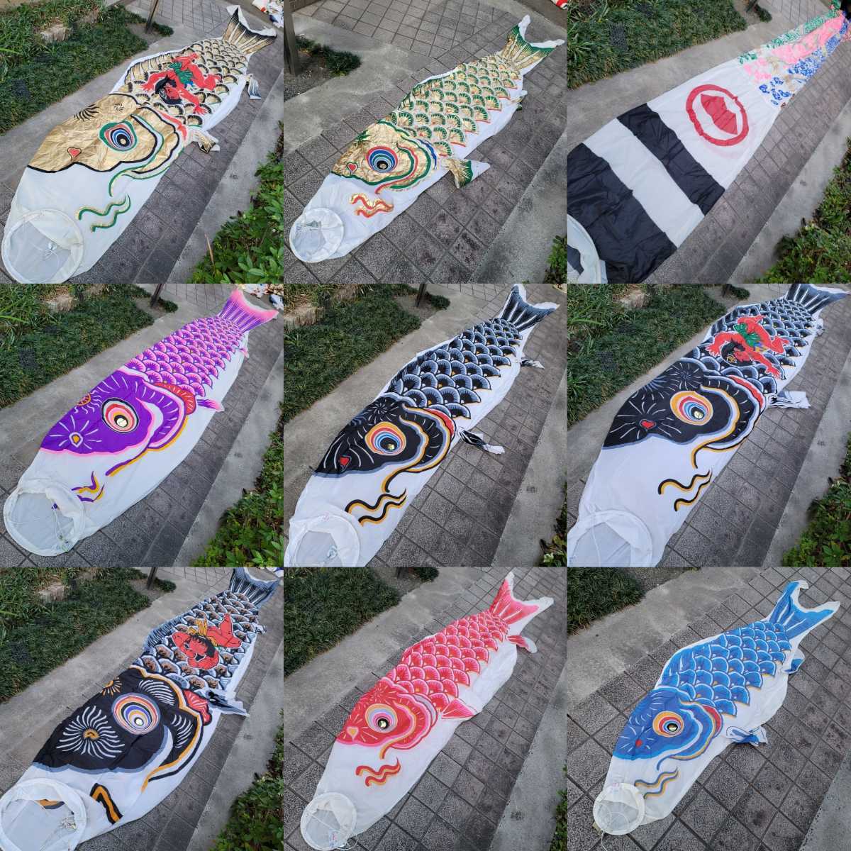 Yahoo!オークション - 鯉のぼり TOYOBO 東洋紡 フジサワ 10点セット ま