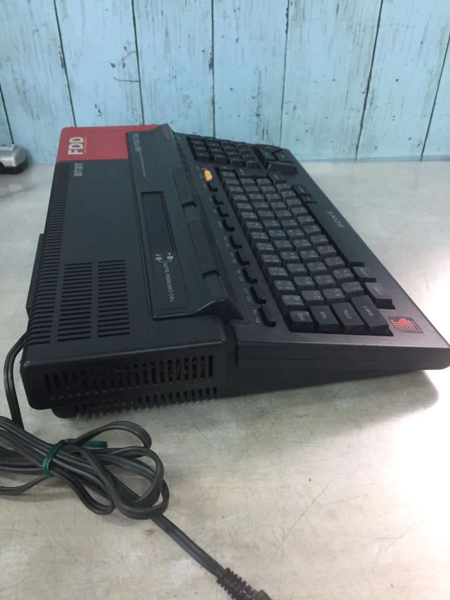 Yahoo!オークション - SONY HITBIT MSX2 HB-F1XD 通電のみ確認（140s）