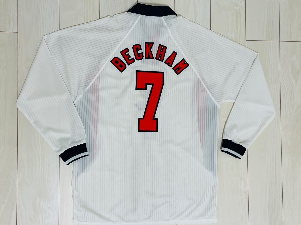 ベッカム ユニフォーム長袖 イングランド代表1998年フランスW杯｜Yahoo