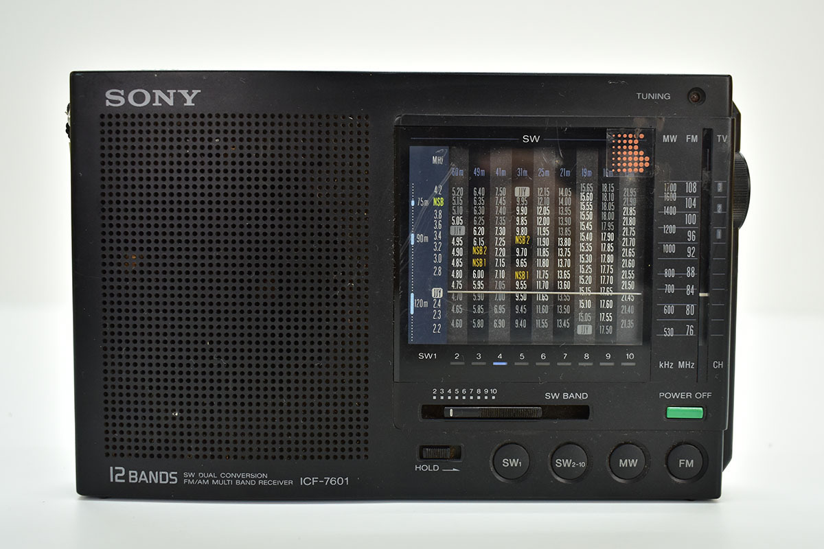 Yahoo!オークション - SONY ICF-7601 短波ラジオ[ソニー][12バンド][SW