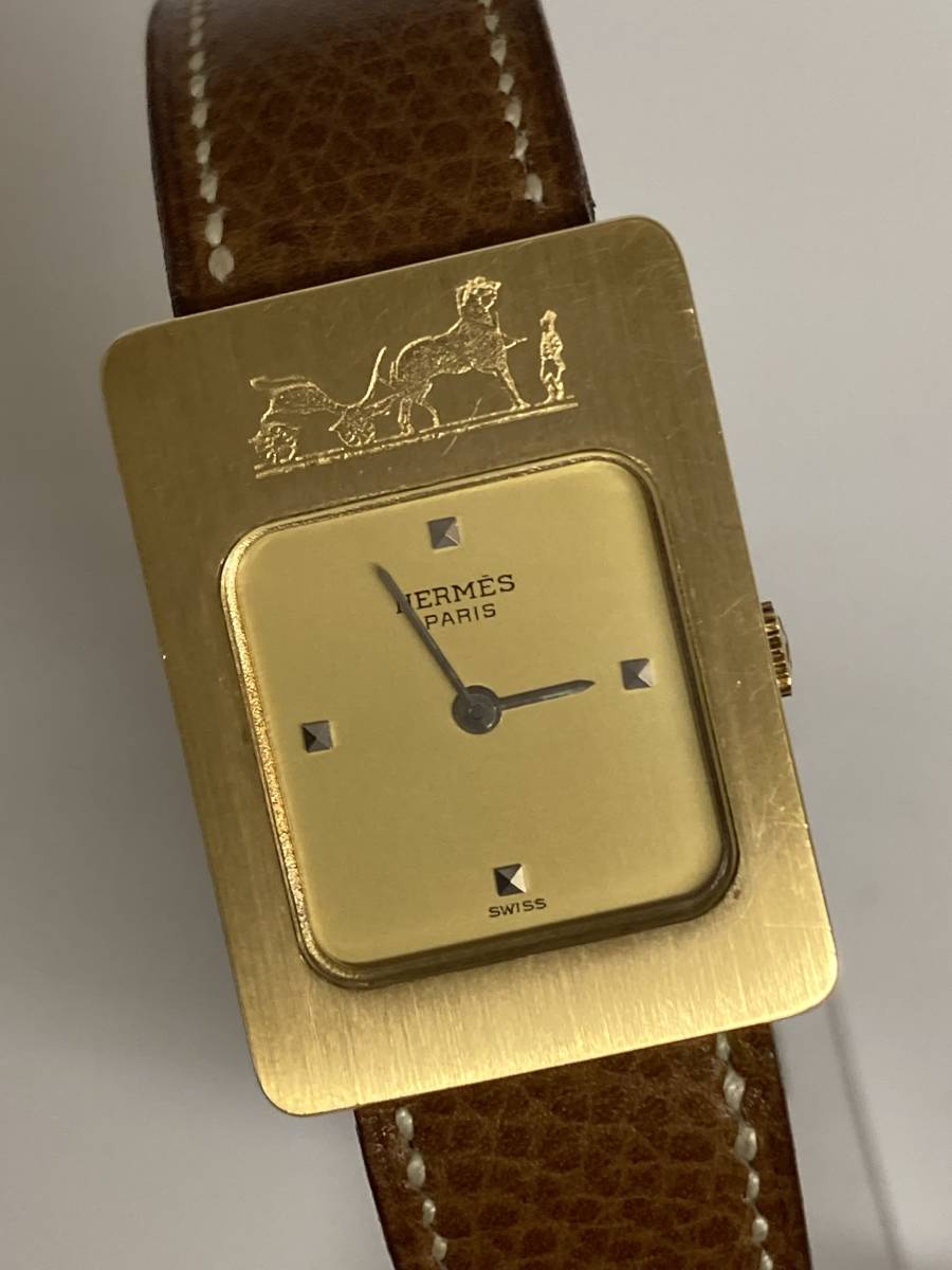 Yahoo!オークション - 1円スタート エルメスHermes カレーシュ/レクタ