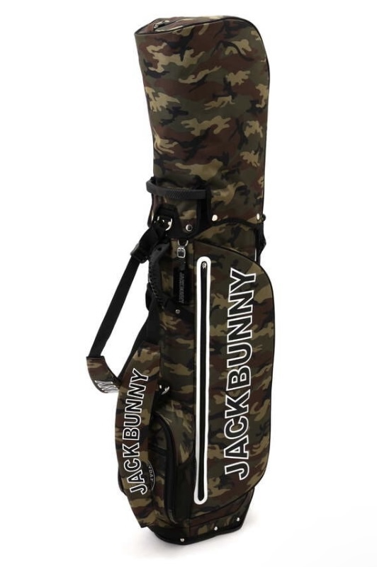 新品 パーリーゲイツ ジャックバニー カモ柄 スタンド式 キャディ