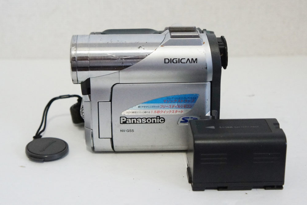 Yahoo!オークション - 1円～ Panasonic【 NV-GS5 】miniDV ビデオカメ