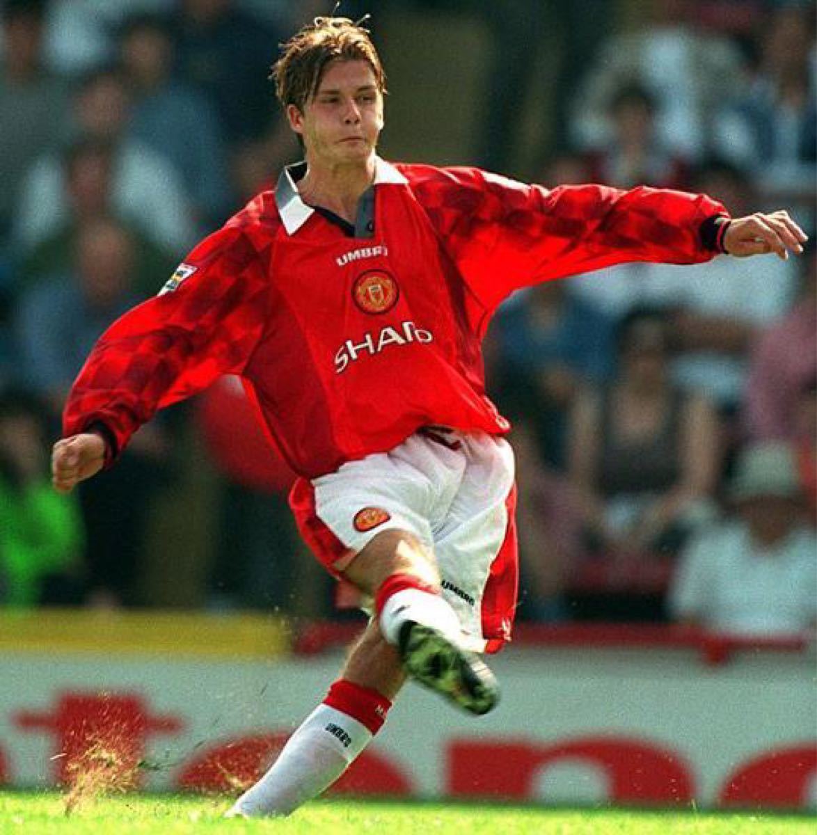 訳あり品 マンチェスターユナイテッド 96/98 ベッカム プレミアリーグ