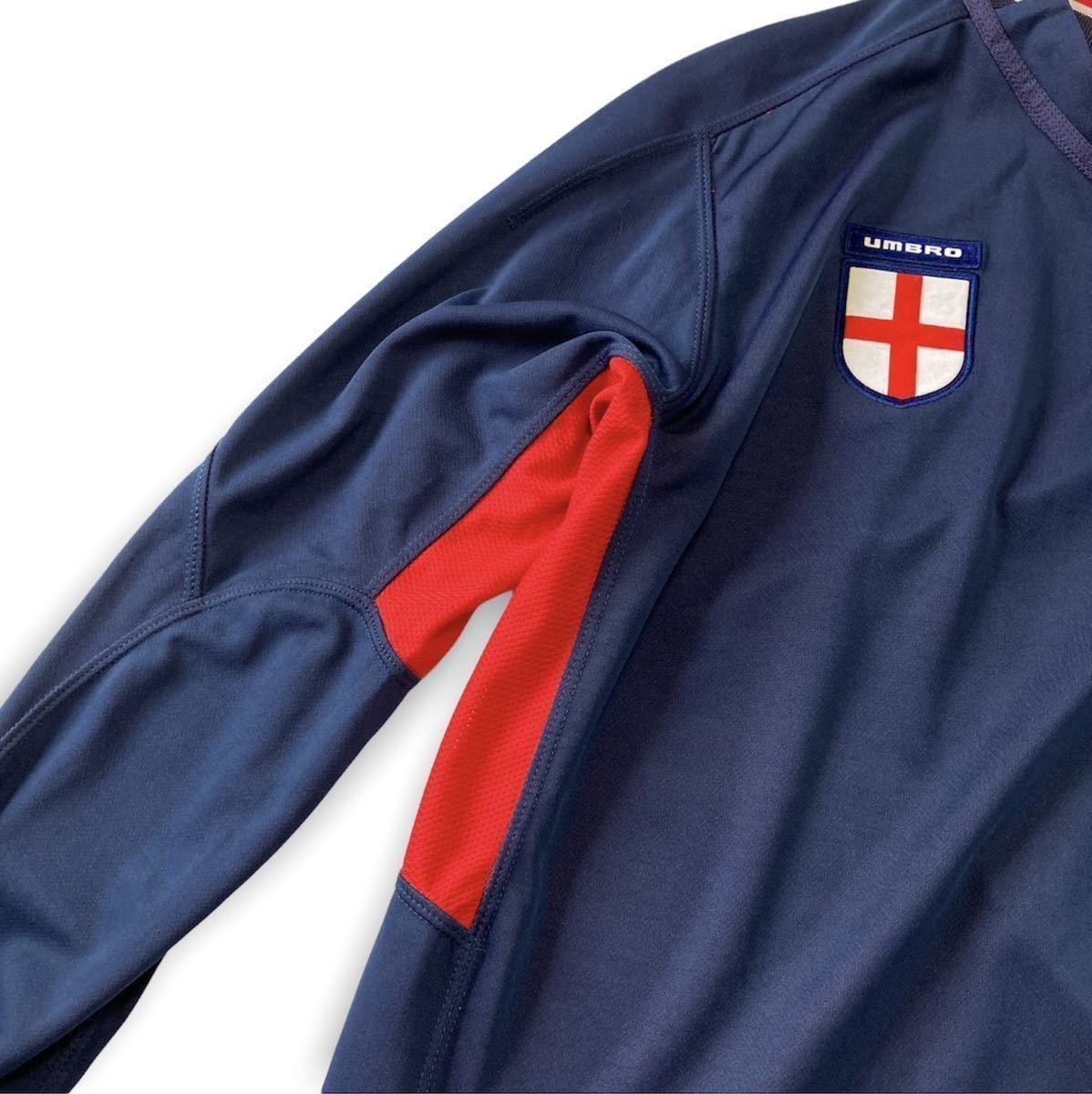 UMBRO 02-04年/イングランド代表/リバーシブルユニフォーム/長袖/国内