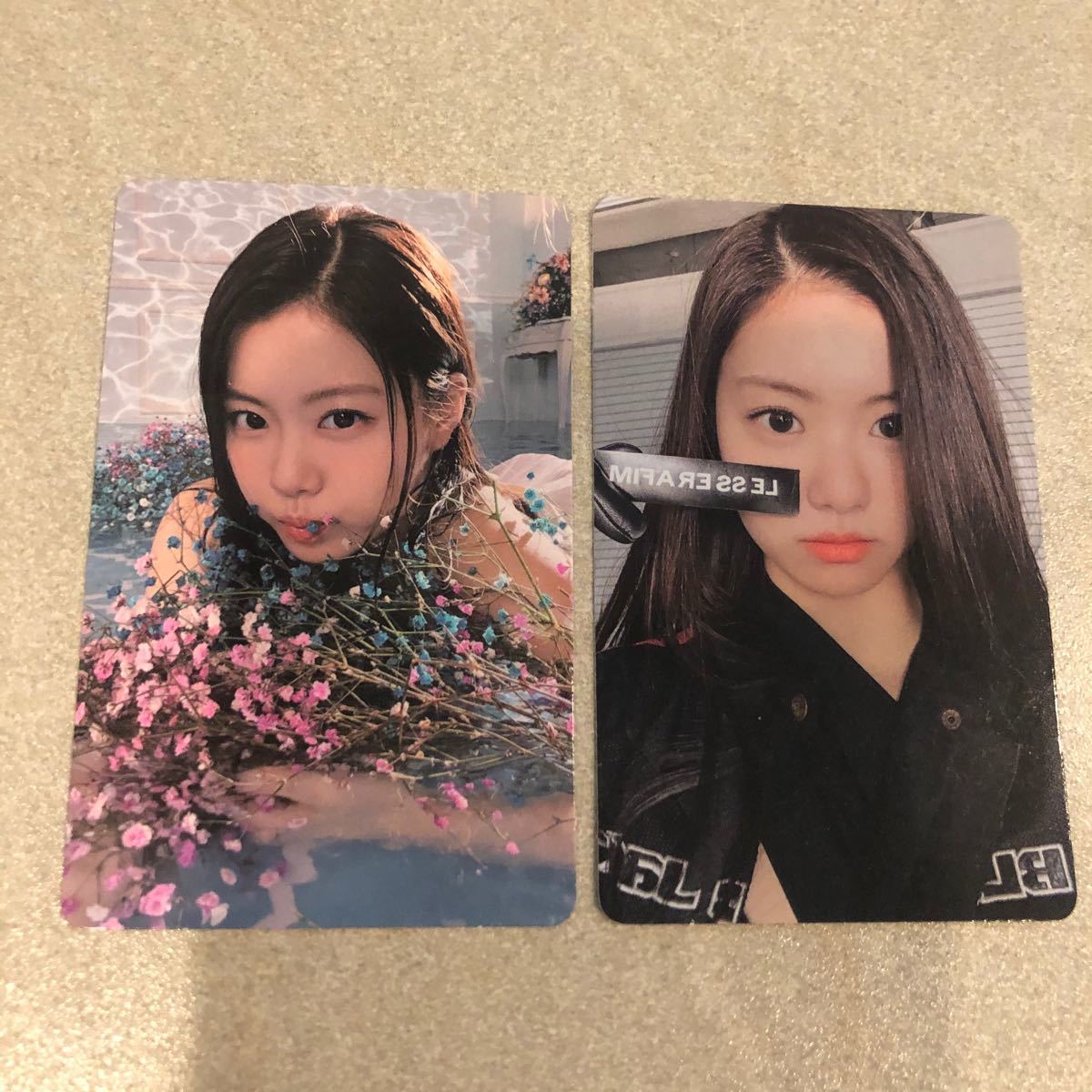 LE SSERAFIM ガラム 封入トレカ2枚｜Yahoo!フリマ（旧PayPayフリマ）