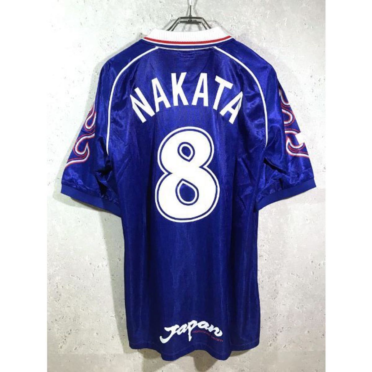 日本代表 98年 フランスW杯 中田英寿 ホーム ユニフォーム Oサイズ