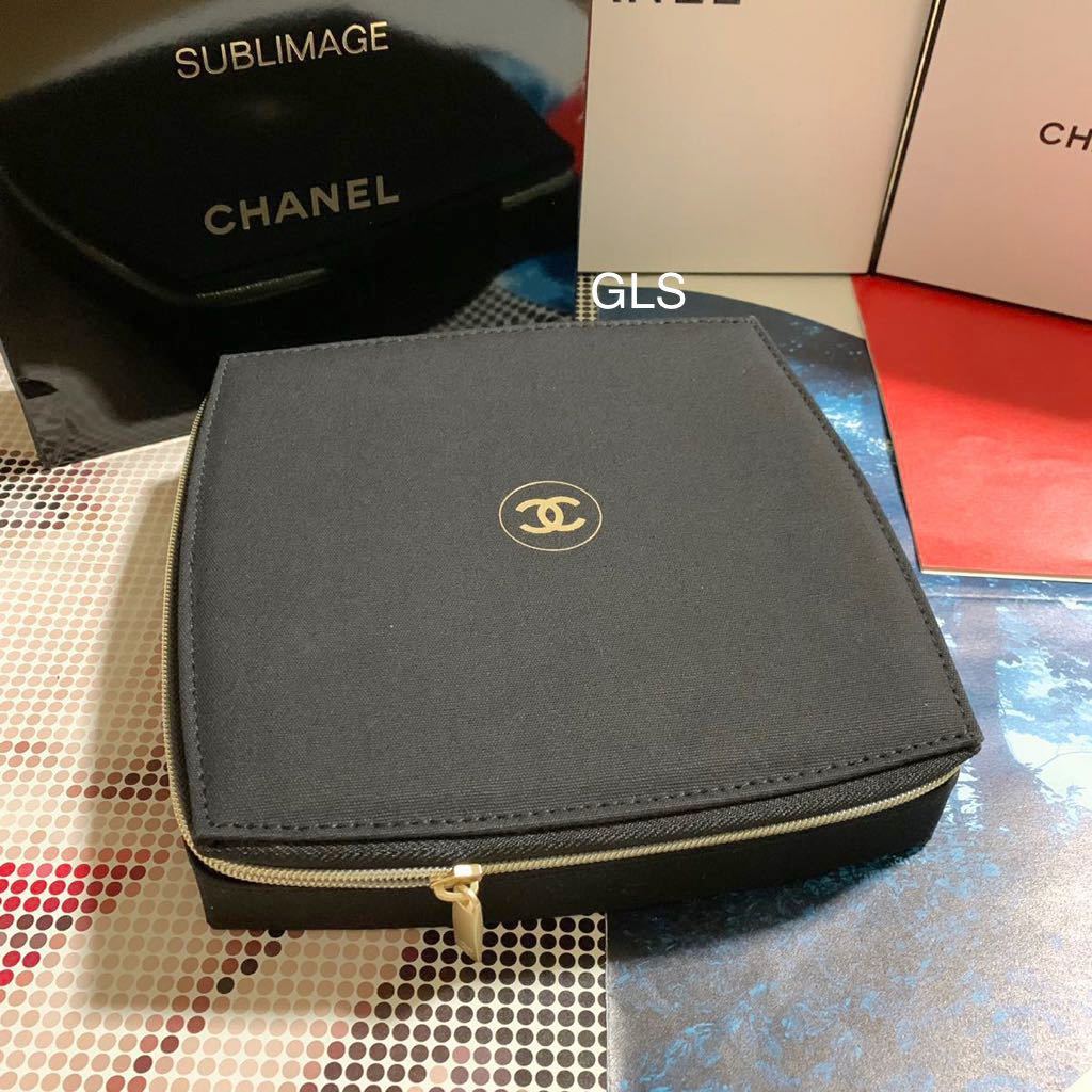 激レア シャネル サブリマージュ ポーチ ケース ボックス ブラック