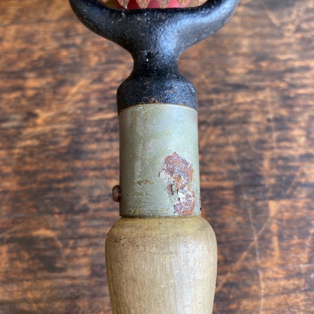 Yahoo!オークション - 昭和レトロ ハンドツール ドリル 手回し 手動 工