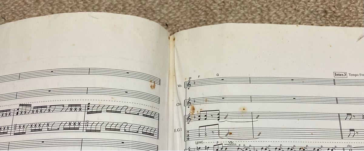 KNOCKIN' T AROUND TAK MATSUMOTO バンドスコア KNOCKIN'T AROUND 松本