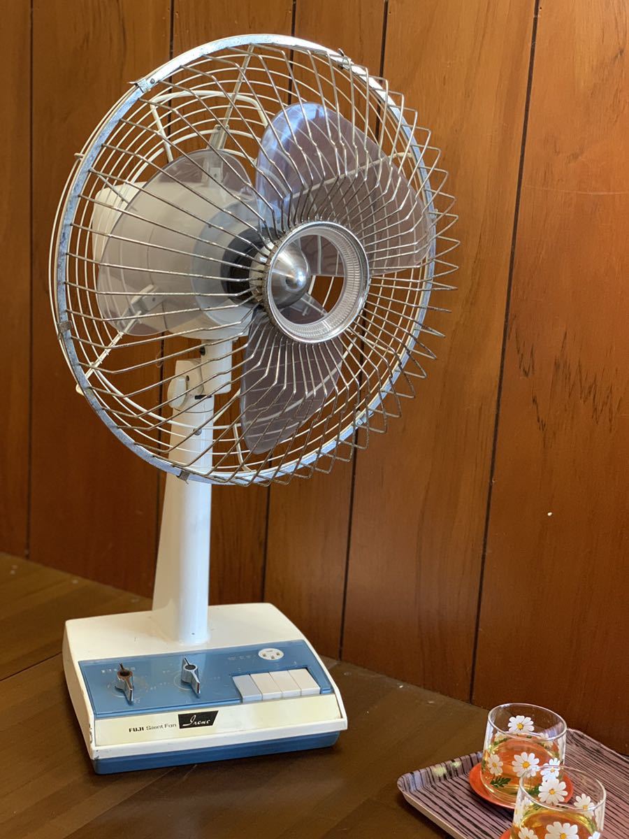 Yahoo!オークション - 当時物 富士電機 FUJI SILENT FAN 扇風機 FTD 30