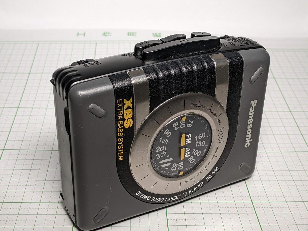 Yahoo!オークション - 整備済み Panasonic RQ-V65 ラジオカセットプレ