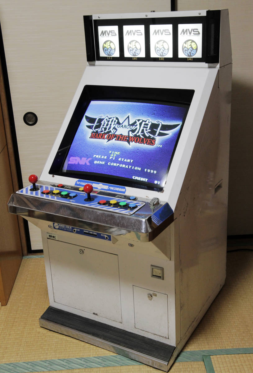 Yahoo!オークション - 希少掘出物 SNK MVS筐体(NEO GEO ネオジオ)初代