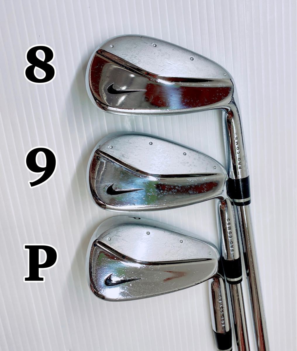 希少 ナイキ NIKE PRO COMBO FORGED アイアン 7本 廃盤 ゴルフ 人気