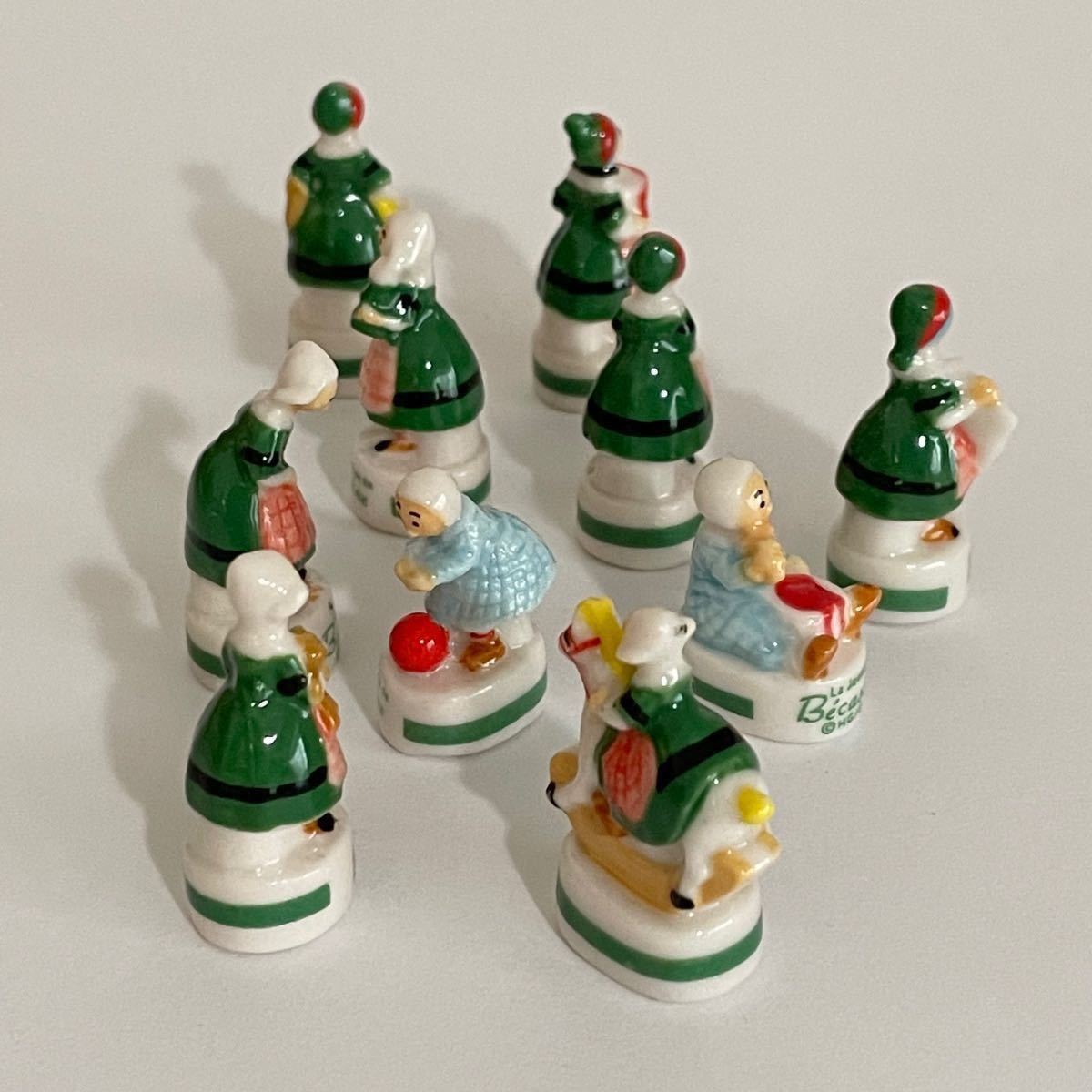 おまとめ 木馬 子供時代のベカシーヌ フェーブ フェーヴ 陶器 新品