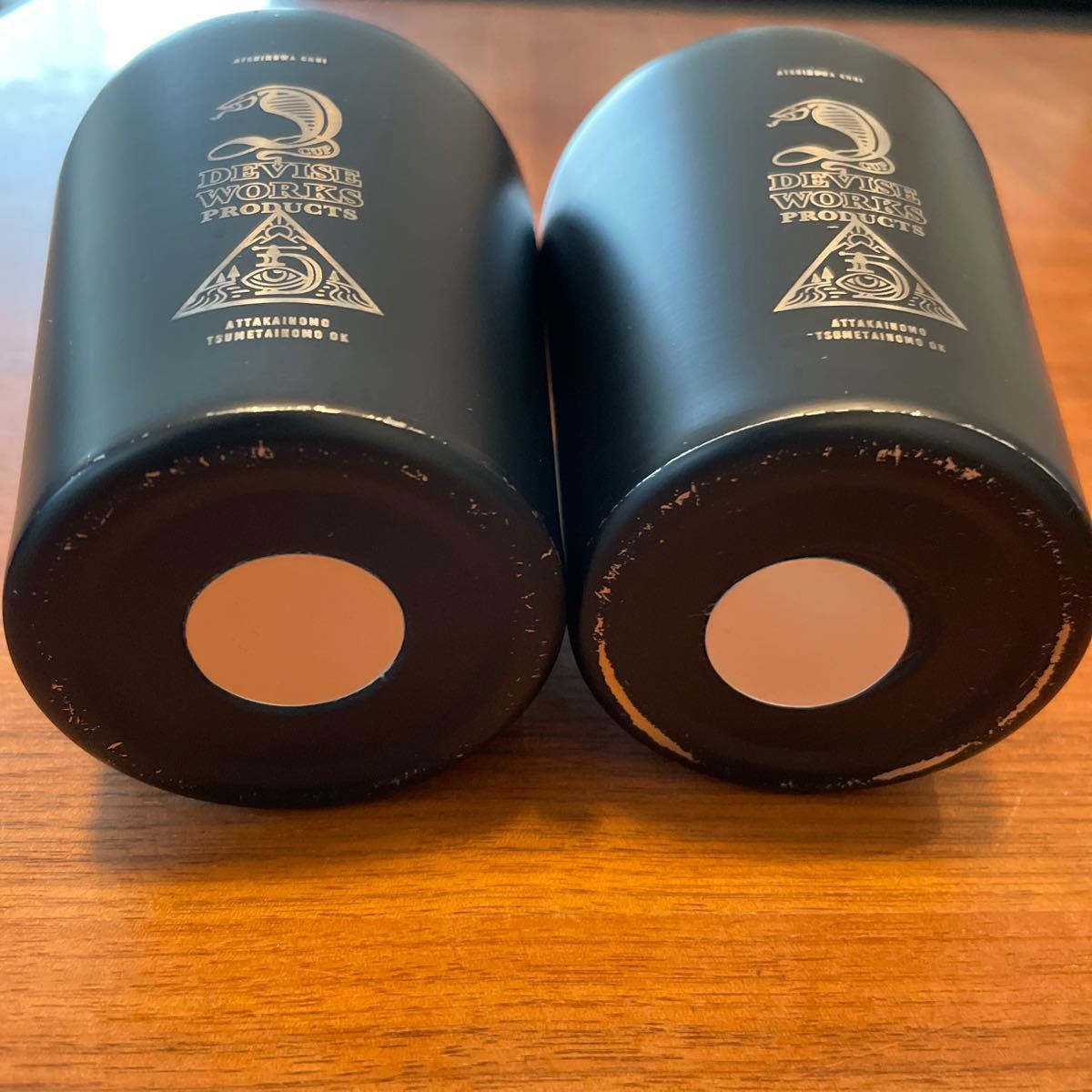 完売商品 人気devise worksタンブラー2個セット ガレージブランド