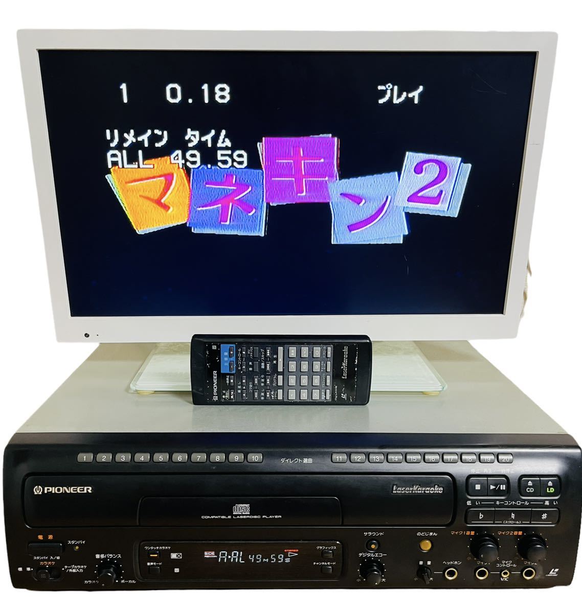 Pioneer パイオニア CD/LDプレーヤー コンパチブル レーザーディスク