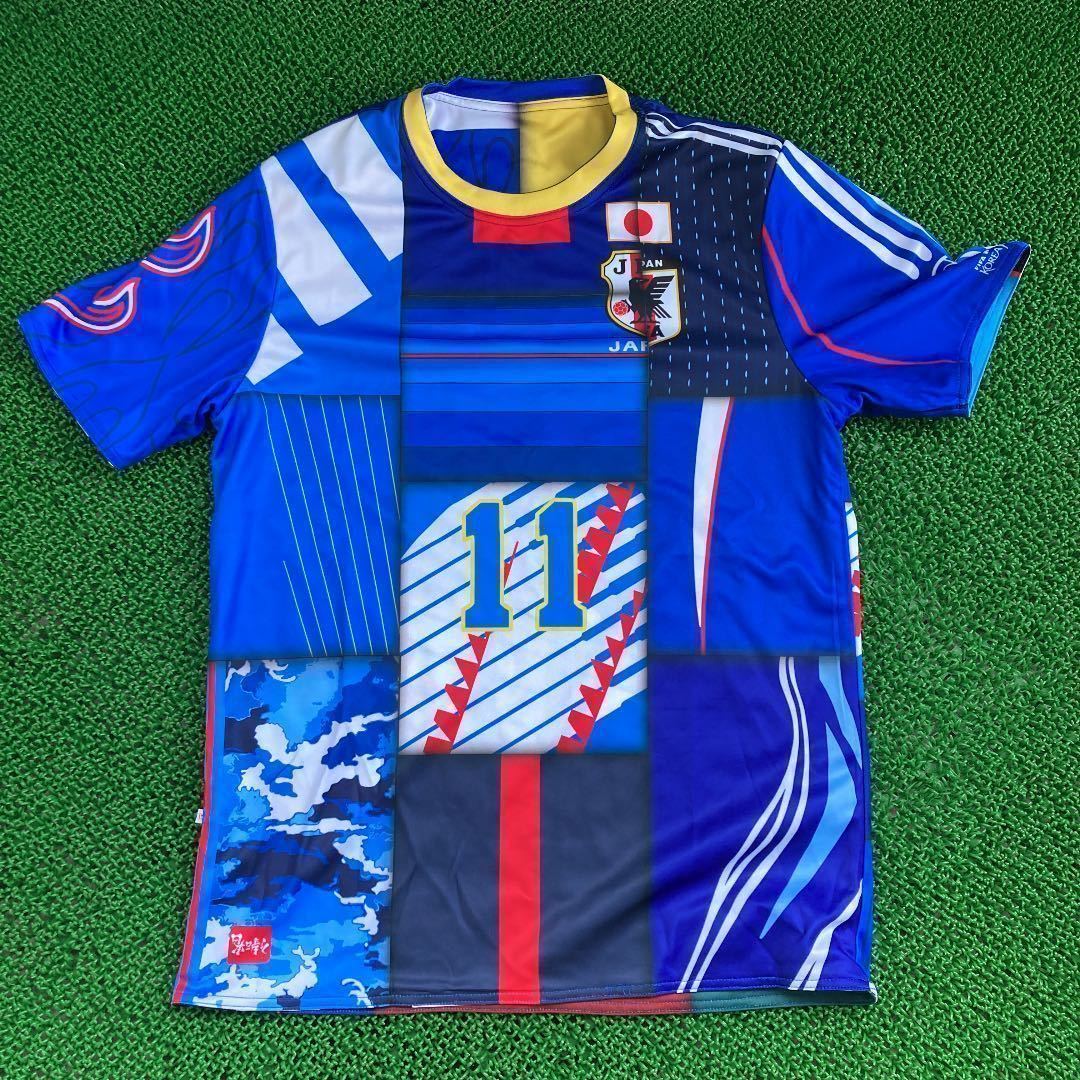 Lサイズ 非売品 三浦知良 キングカズ 日本代表×歴代クラブチーム