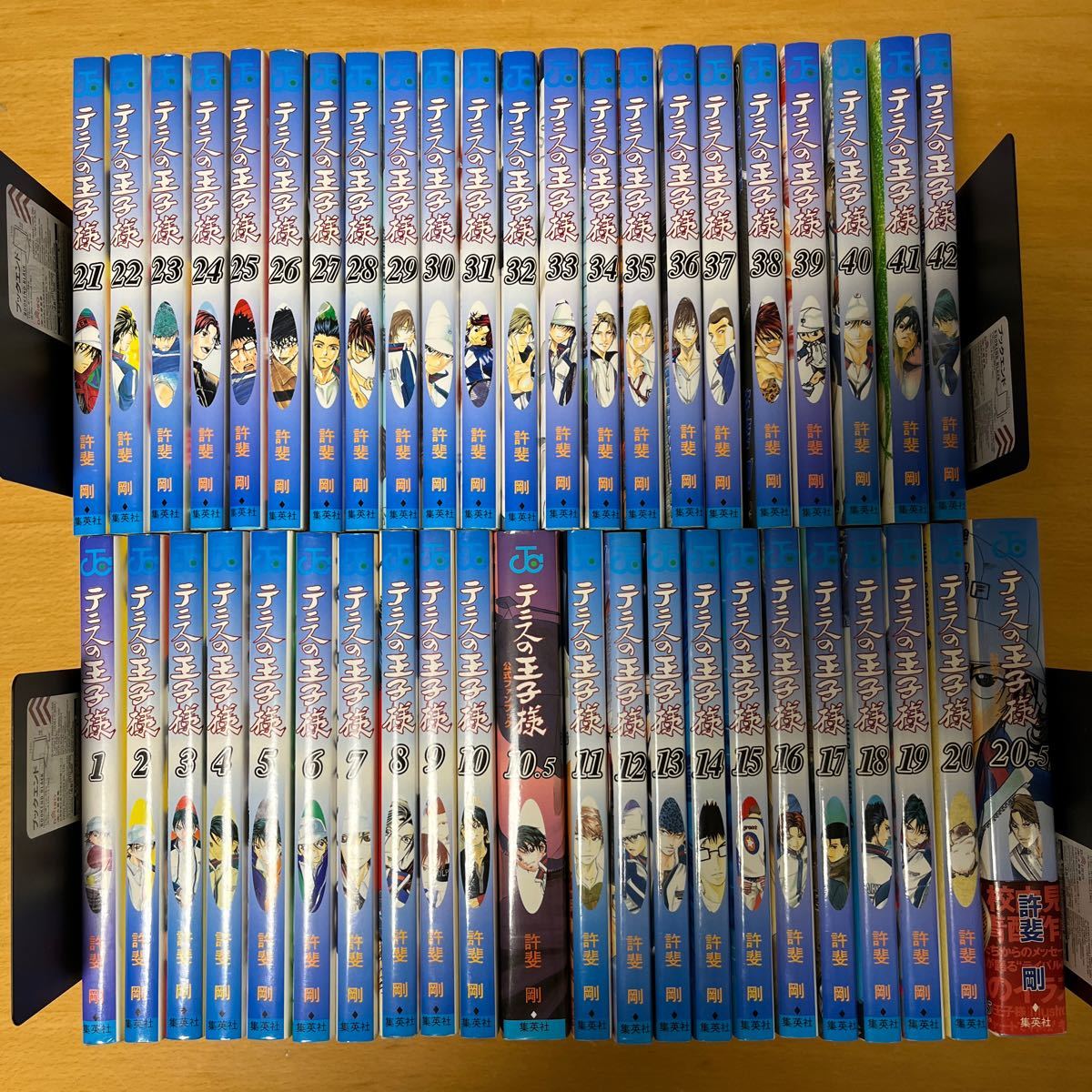 テニスの王子様 全巻セット テニプリ 全42巻 公式ファンブック 10 5 20